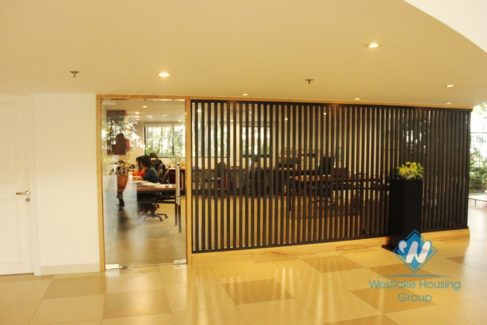 Luxury serviced apartment for lease in Westlake area, Hanoi.